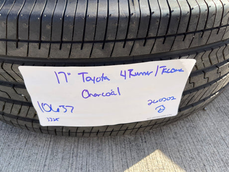 17" Toyota 4Runner Tacoma TRD OEM 94254 10637 wheels rims 2024 2025 2026 NEW Texas Truck Tire