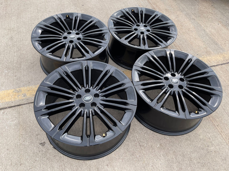 23" Land Rover Range AUTOBIOGRAPHY OEM 72377 wheels rims 2024 2025 2026 Texas Truck Tire
