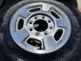 17" Chevy Silverado GMC Sierra 2500 3500 OEM 5500 wheels rims FIRESTONE Texas Truck Tire
