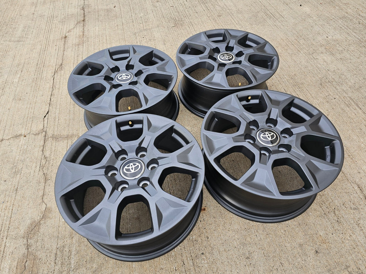 18" Toyota Land Cruiser Tundra Sequoia OEM wheels rims Lexus GX550 2024 2025 NEW Texas Truck Tire