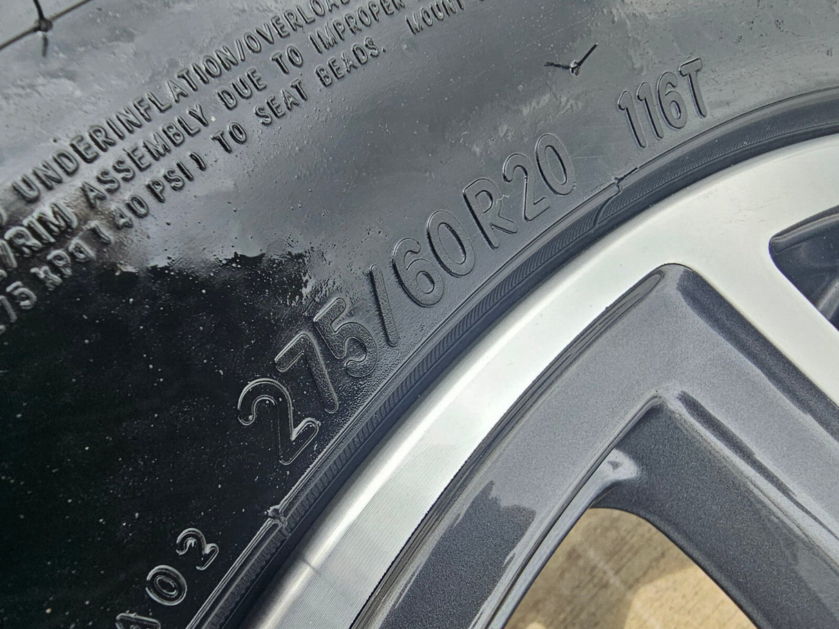 20" Ford F-150 LARIAT Limited OEM 95864 rims wheels Expedition 2026 NEW Texas Truck Tire