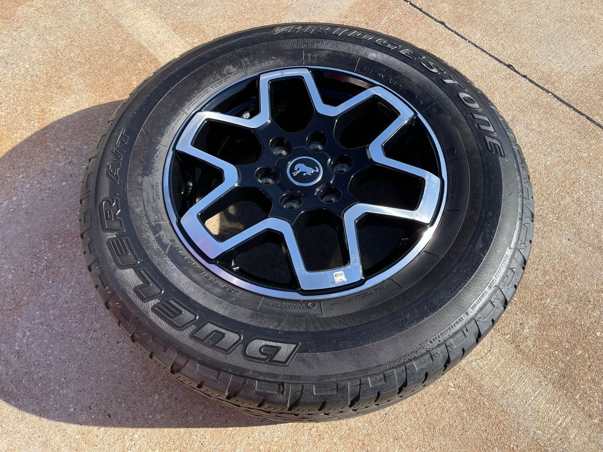 18" Ford Bronco wheel rim 95213 10389 Ranger spare 2022 2023 2024 2025 2026 Texas Truck Tire