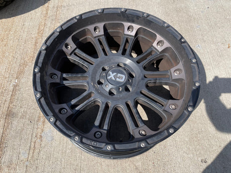 (1) 22x10 22" XD 829 Ford F-150 Expedition rim wheel -18 6x135 Texas Truck Tire