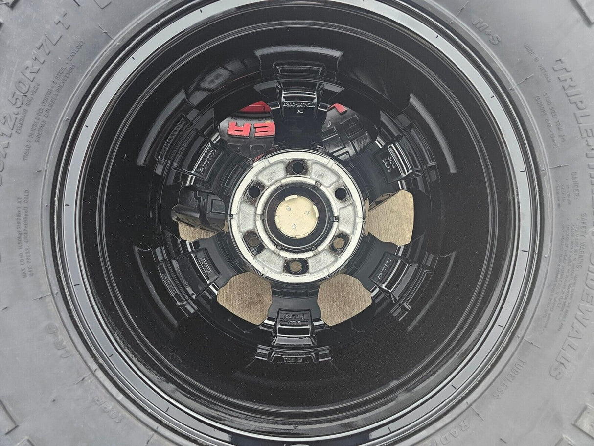 17" Ford Bronco HERITAGE 10386 OEM wheels rims BEADLOCK 2024 2025 NEW 35" Texas Truck Tire