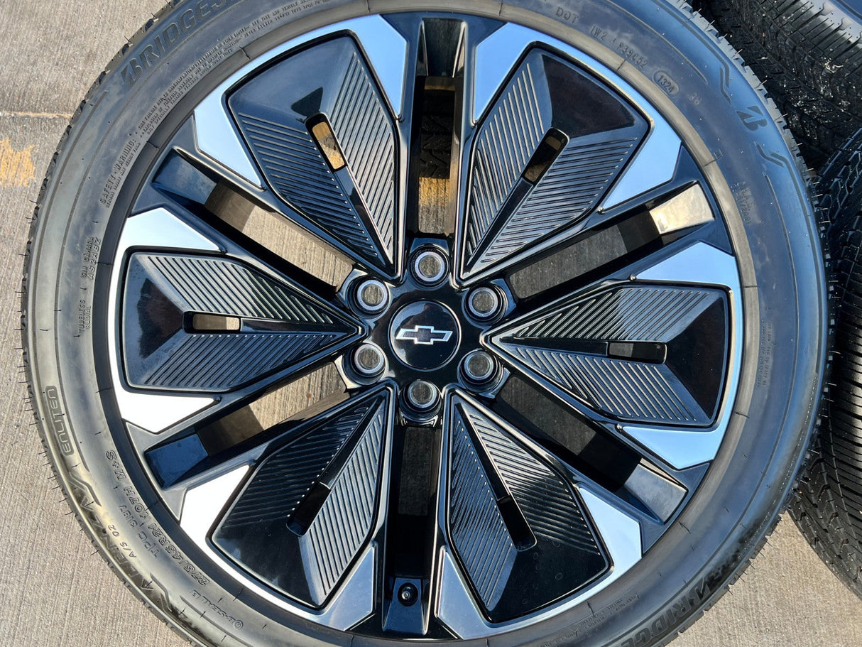21" Chevy Blazer SS EV OEM 14119 wheels rims 2024 2025 2026 BRIDGESTONE NEW Texas Truck Tire