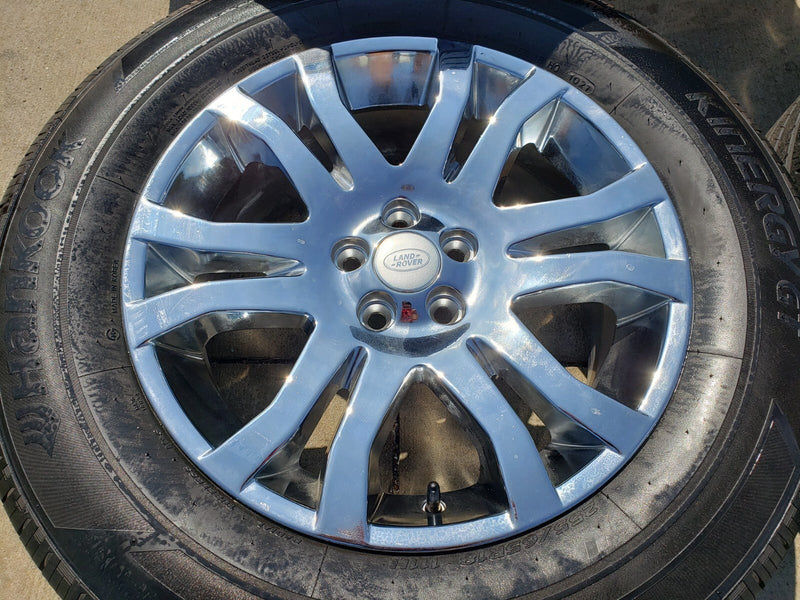 18" Land Rover OEM 72202 CHROME wheels rims Velar Evoque LR2 Discovery Sport Texas Truck Tire