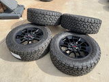 20" Toyota Tundra TRD OEM wheels rims 95314 65196 Sequoia TOYO A/T3 35" Texas Truck Tire
