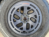 17" Nissan Frontier X-PRO OEM Desert Runner wheels rims tires DUELER A/T Texas Truck Tire