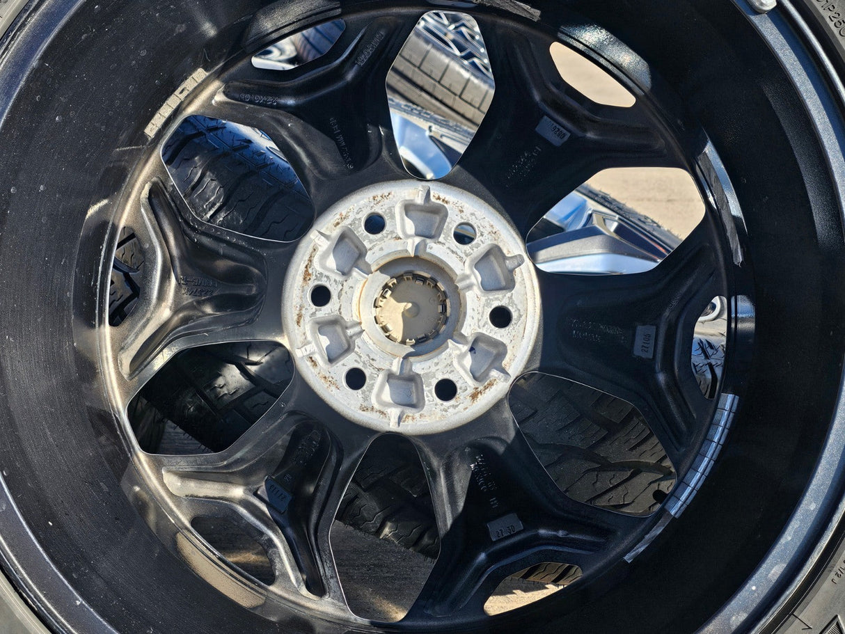 22" Dodge Ram 1500 OEM LIMITED Laramie wheels rims 2685 GRAY 2022 2023 2024 2025 Texas Truck Tire