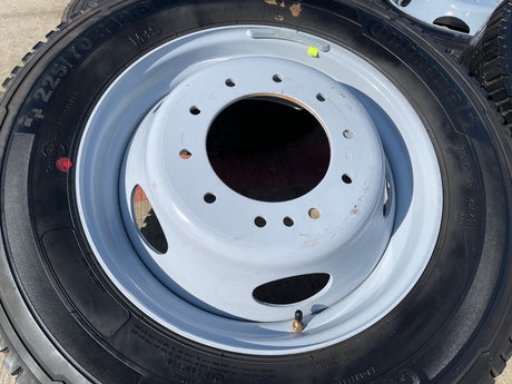 19.5" Ford F-450 Dually F-550 rims wheels RAM 4500 OEM 10x225 2024 2025 2026 Texas Truck Tire
