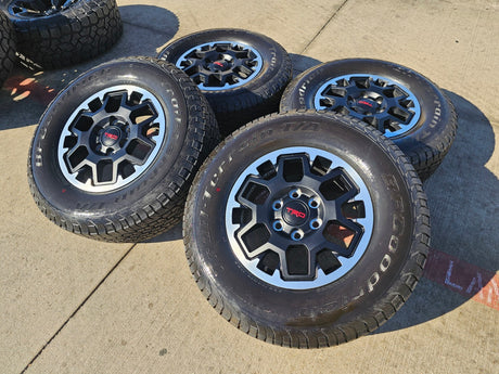 17" Toyota Tacoma 4Runner TRD OEM 10638 wheels rims 2024 2025 2026 BFG NEW Texas Truck Tire
