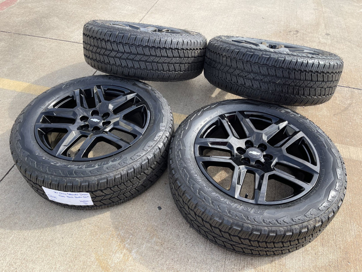 20" Chevy Blazer Colorado GMC Acadia XT6 XT5 OEM 5849 wheels rims tires NEW Texas Truck Tire