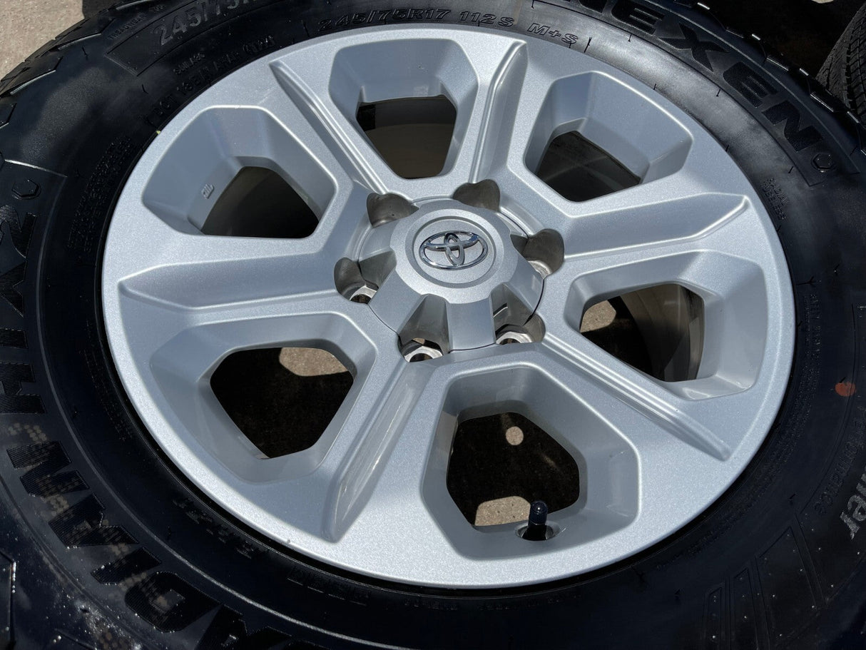 17" 4Runner Toyota Tacoma OEM wheels rims 75153 FJ NEXEN ROADIAN HTX2 NEW Texas Truck Tire