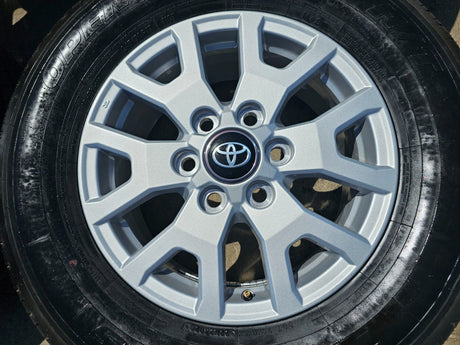 17" Toyota Tacoma 4Runner TRD OEM 94254 10637 wheels rims 2024 2025 2026 NEW Texas Truck Tire