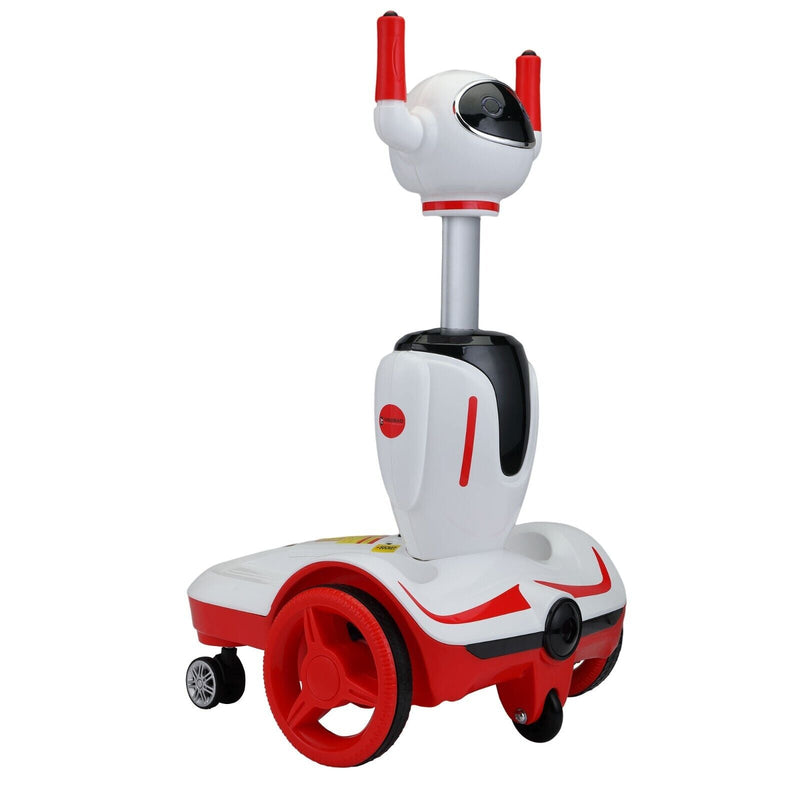 TOBBI 3-in-1 Electric Ride On Car for Kids: Transforming Robot Buggy Toy with Remote Control - Perfect Gift for Toddlers