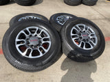 18" GMC Sierra AT4X Chevy Silverado 2500 3500 OEM 5949 wheels rims MICHELIN NEW Texas Truck Tire