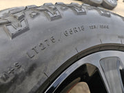 18" Jeep Wrangler Sahara OEM 9221 9255 wheels rims 2020 2021 2022 2023 2024 2025 Texas Truck Tire