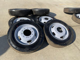 19.5" Ford F-450 Dually F-550 rims wheels RAM 4500 OEM 10x225 CONTINENTAL NEW Texas Truck Tire