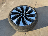 21" Lucid Air OEM Grand Touring wheel rim 5x120 spare 2022 2023 2024 2025 REAR Texas Truck Tire