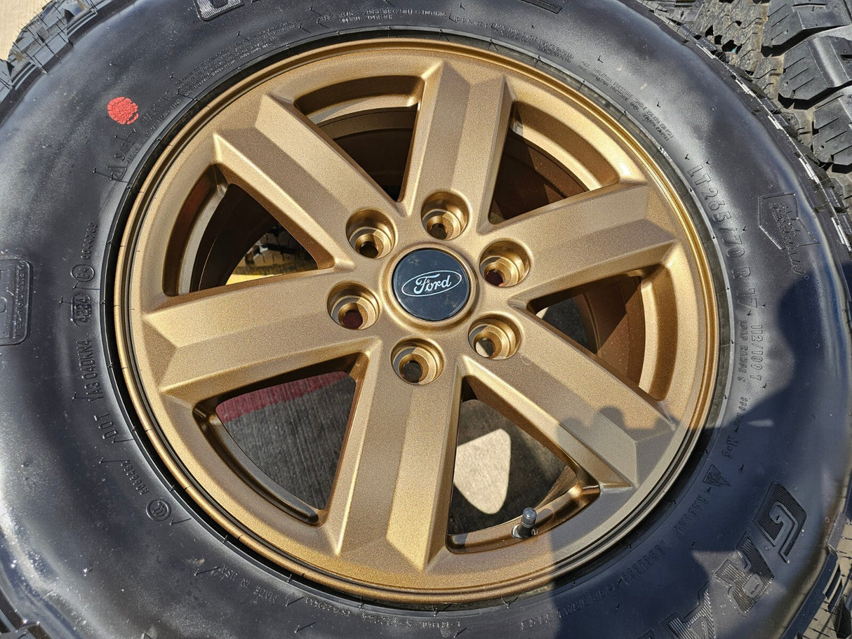 17" Ford F-150 OEM BRONZE Tremor rims wheels 10339 2024 2025 2026 NEW Texas Truck Tire