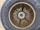 17" Nissan Frontier OEM BRONZE Desert Runner 62832 wheels rims 2025 2026 NEW Texas Truck Tire