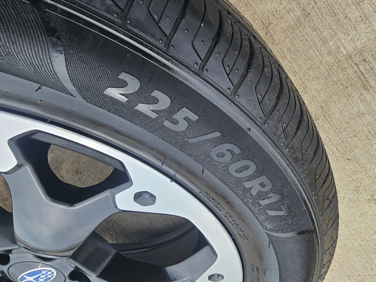 17" Subaru XV Crosstrek OEM 68900 wheels rims tires 2022 2023 2024 2025 Texas Truck Tire