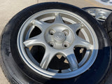 14" 14x6 Mazda Miata OEM 64755 wheels rims 1994 1997 2000 2005 Texas Truck Tire