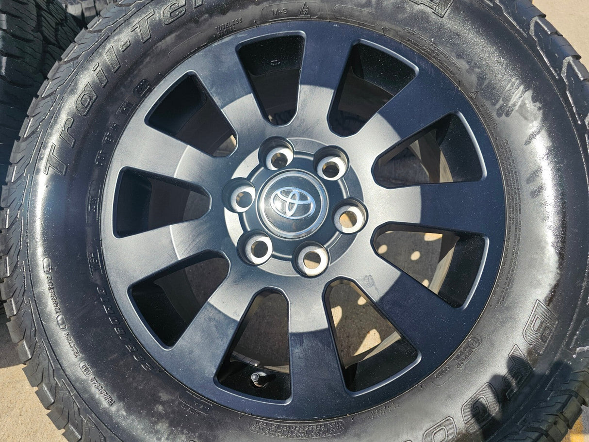 18" Toyota Land Cruiser OEM wheels rims 95952 Tundra Sequoia 2024 2025 2026 BFG Texas Truck Tire