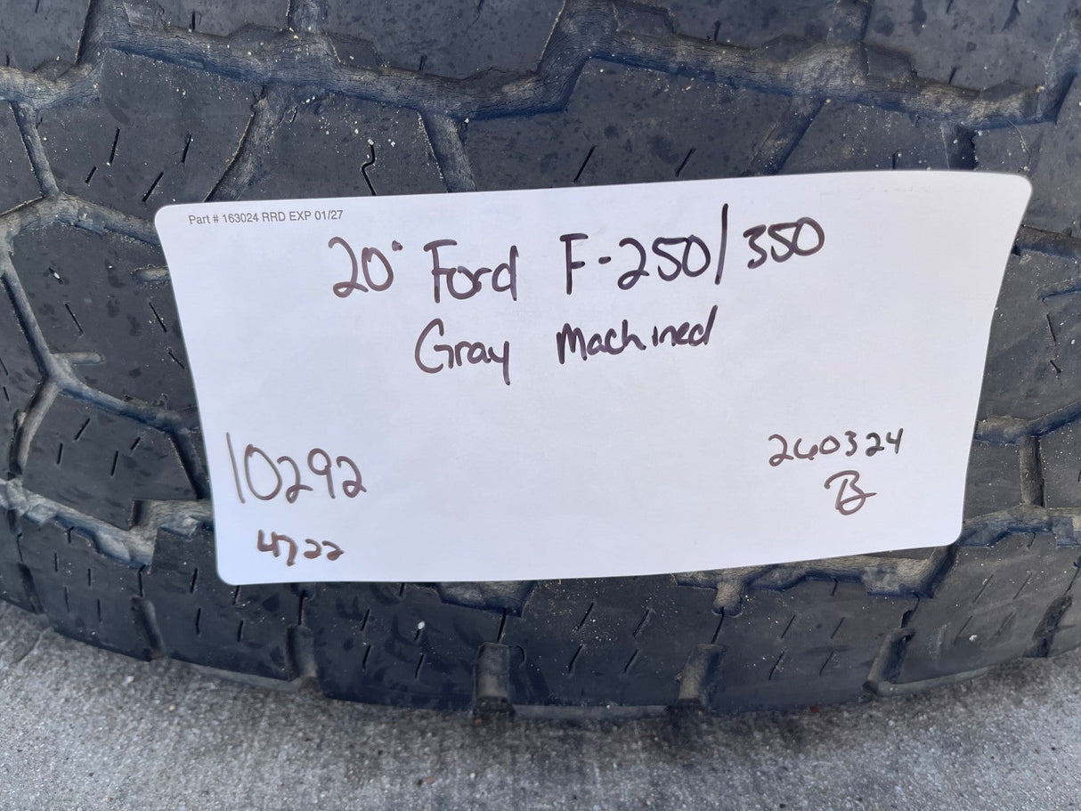 20" Ford F-250 F-350 OEM Lariat wheels rims 10292 10293 tires TOYO A/T Texas Truck Tire