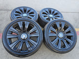 21" Rolls Royce Wraith Ghost Dawn OEM black wheels rims 5x120 tires Texas Truck Tire