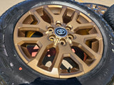 20" Toyota Tundra TSS TRD OEM wheels rims 95359 Sequoia bronze 2025 2026 NEW Texas Truck Tire