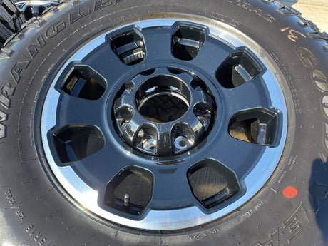 18" Ford F-250 F-350 OEM TREMOR rims wheels 10482 DURATRAC R/T 35" 2025 2026 NEW Texas Truck Tire