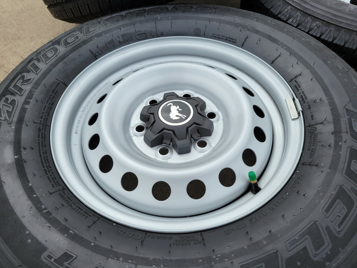 16" Ford Bronco steel wheels rims tires 10226 Ranger 2022 2023 2024 2025 NEW Texas Truck Tire