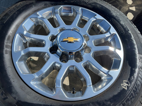 20" Chevy Silverado HIGH COUNTRY GMC Sierra AT4 2500 3500 OEM 95685 wheels rims Texas Truck Tire