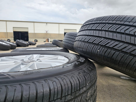 18" Toyota Tundra Sequoia OEM wheels rims 75281 LX600 2024 2025 2026 YOKOHAMA Texas Truck Tire