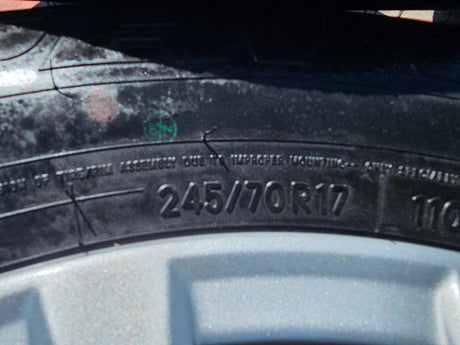 17" Toyota Tacoma 4Runner TRD OEM 94254 10637 wheels rims 2024 2025 2026 NEW Texas Truck Tire