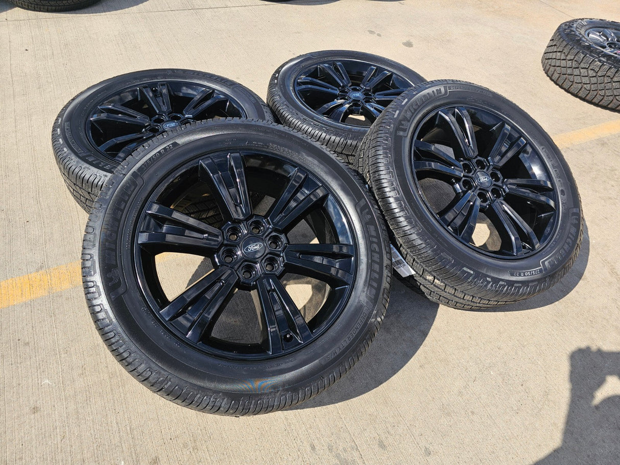 22" Ford F-150 LIMITED Plus OEM rims wheels 10622 Expedition 2025 2026 2027 NEW Texas Truck Tire