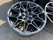 19" Ford Mustang GT Track Pack OEM 10600 10603 wheels rims 2024 2025 2026 NEW Texas Truck Tire