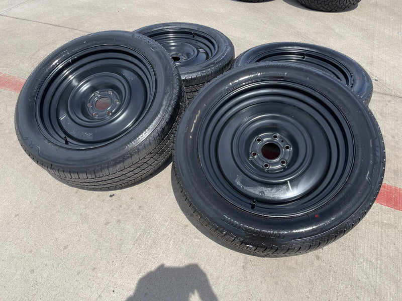 22" Chevy GMC Transport Steel OEM wheels rims Sierra Silverado Escalade NEW Texas Truck Tire