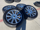 22" Cadillac Escalade Platinum OEM ORIGINAL 95078 wheels rims BRIDGESTONE NEW Texas Truck Tire