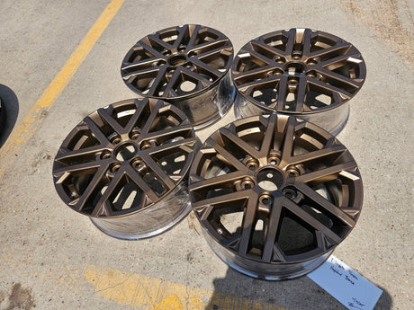 18" Toyota Tundra TRD OEM wheels rims 75281 Sequoia LX600 2024 2025 2026 NEW Texas Truck Tire