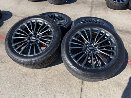 22" Cadillac Escalade V Platinum OEM 4883 95479 wheels rims BRIDGESTONE Texas Truck Tire