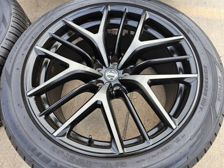 20" Nissan GT-R OEM wheels rims RAYS 62801 62200 GTR 2019 2020 2022 2023 2024 Texas Truck Tire