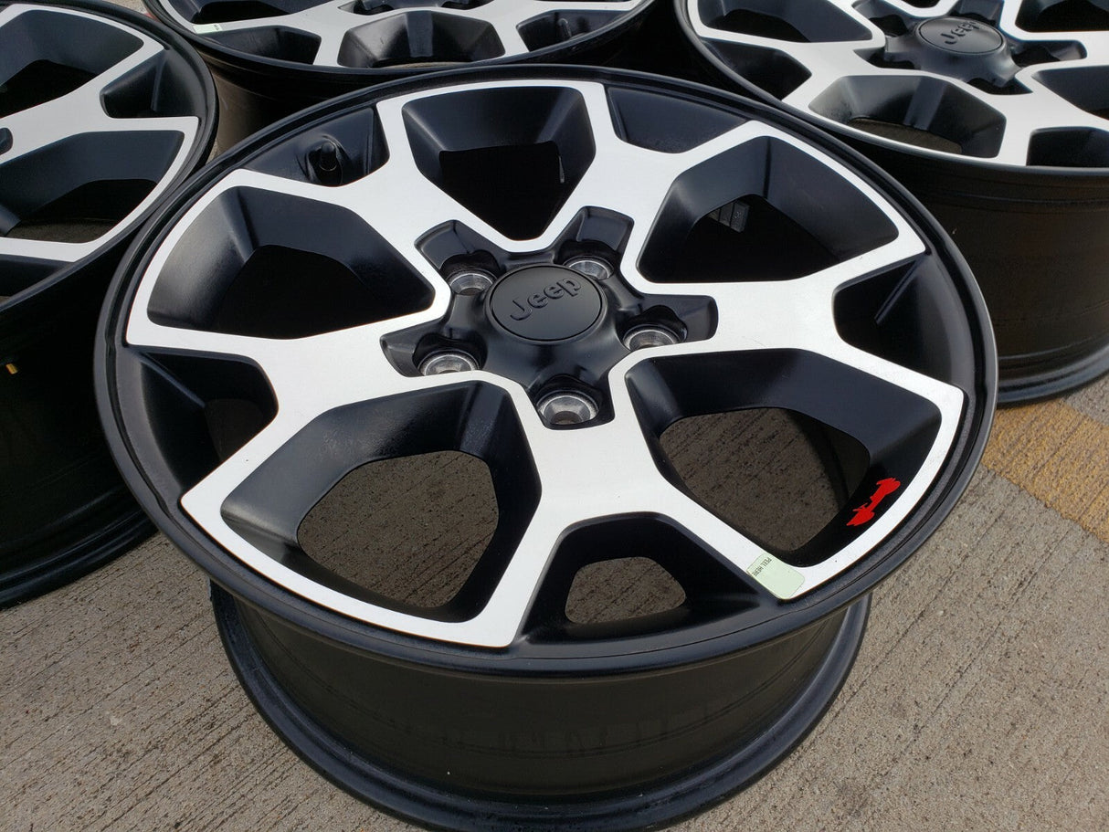 17" Jeep Wrangler Gladiator Rubicon OEM 9218 SPARE wheel rim 2020 2021 2022 2023 Texas Truck Tire