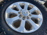 20" Dodge Ram 2500 3500 LARAMIE OEM 2700 wheels rims 2025 2026 NEW 35" NITRO Texas Truck Tire