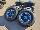 17" Chevy Silverado GMC Sierra 3500 Dually simulator rims wheels OEM 8094 tires Texas Truck Tire