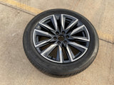 (1) 22" Cadillac Escalade OEM Platinum 4869 95028 wheel rim 2023 2024 2025 2026 Texas Truck Tire