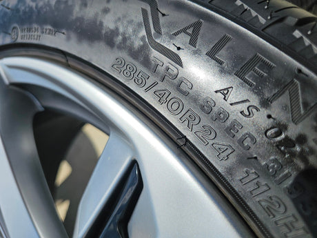 24" Cadillac Escalade V OEM wheels rims tires 2023 2024 2025 2026 2027 NEW Texas Truck Tire