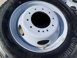 19.5" Ford F-450 Dually F-550 rims wheels RAM 4500 OEM 10x225 CONTINENTAL NEW Texas Truck Tire