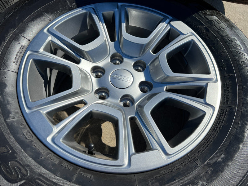 18" Jeep Grand Wagoneer OEM 95374 9295 wheels rims Ram 1500 2023 2024 2025 2026 Texas Truck Tire